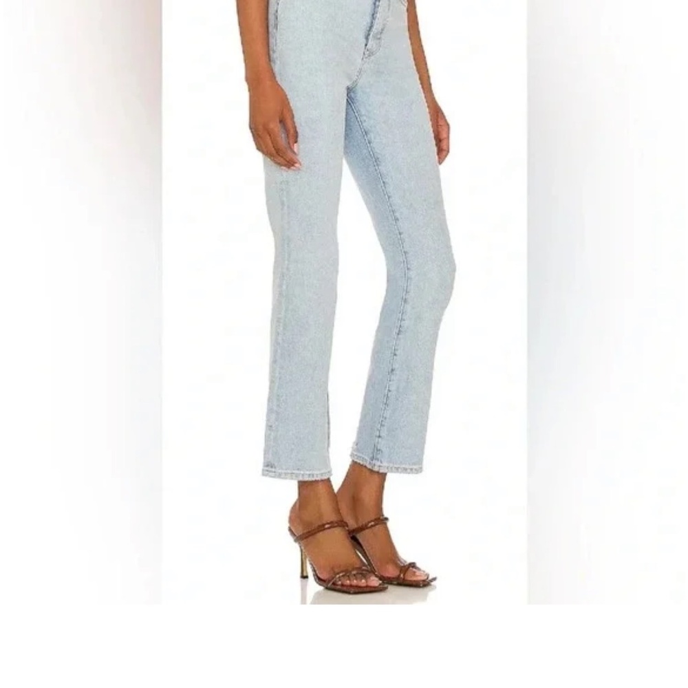 Lovers+Friends Light Blue Straight Leg Jeans